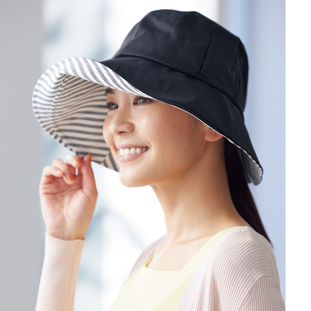 日本製 春～夏用 帽子（レディース用）手洗い可 フリーサイズ（未使用 