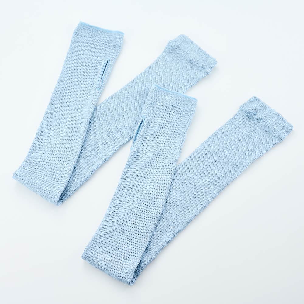 アームカバー UVカットシルクシリーズ シルク100％ UV ロングアームカバー M40204