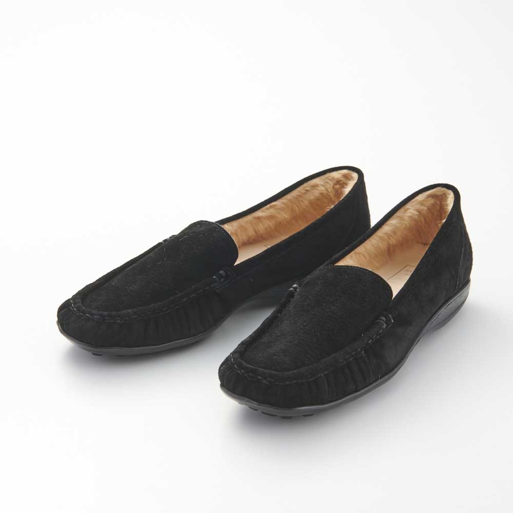 AQUALEATHER（R）/アクアレザー ふわふわボアモカシン コンフォートパンプス シューズ スニーカー コンフォートシューズ M70901