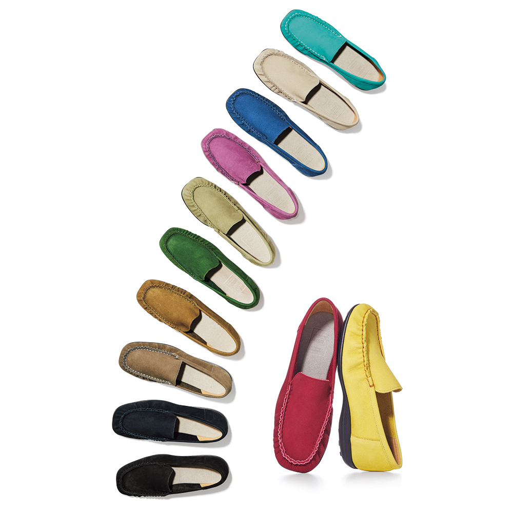 AQUALEATHER（R）/アクアレザー 洗えるモカシンシューズ コンフォートパンプス シューズ スニーカー コンフォートシューズ M70902