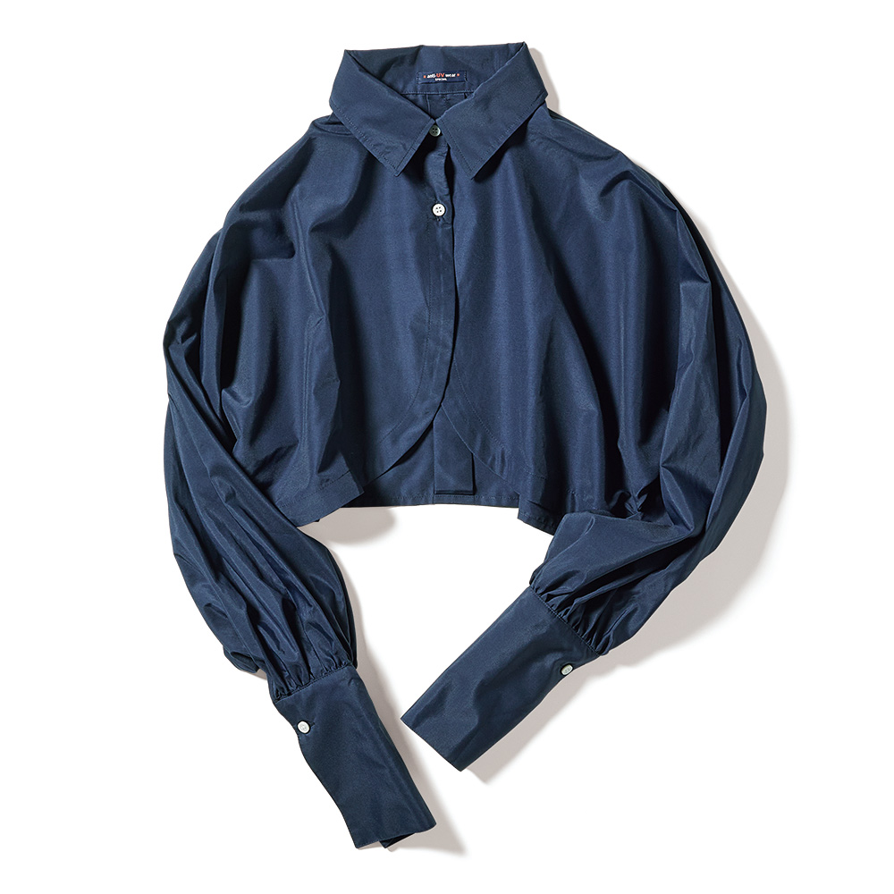 EPOCHAL/エポカル UVカット 襟付き パフスリーブロングカフスシャツ 機能性ウェア インナー 雑貨 M81204