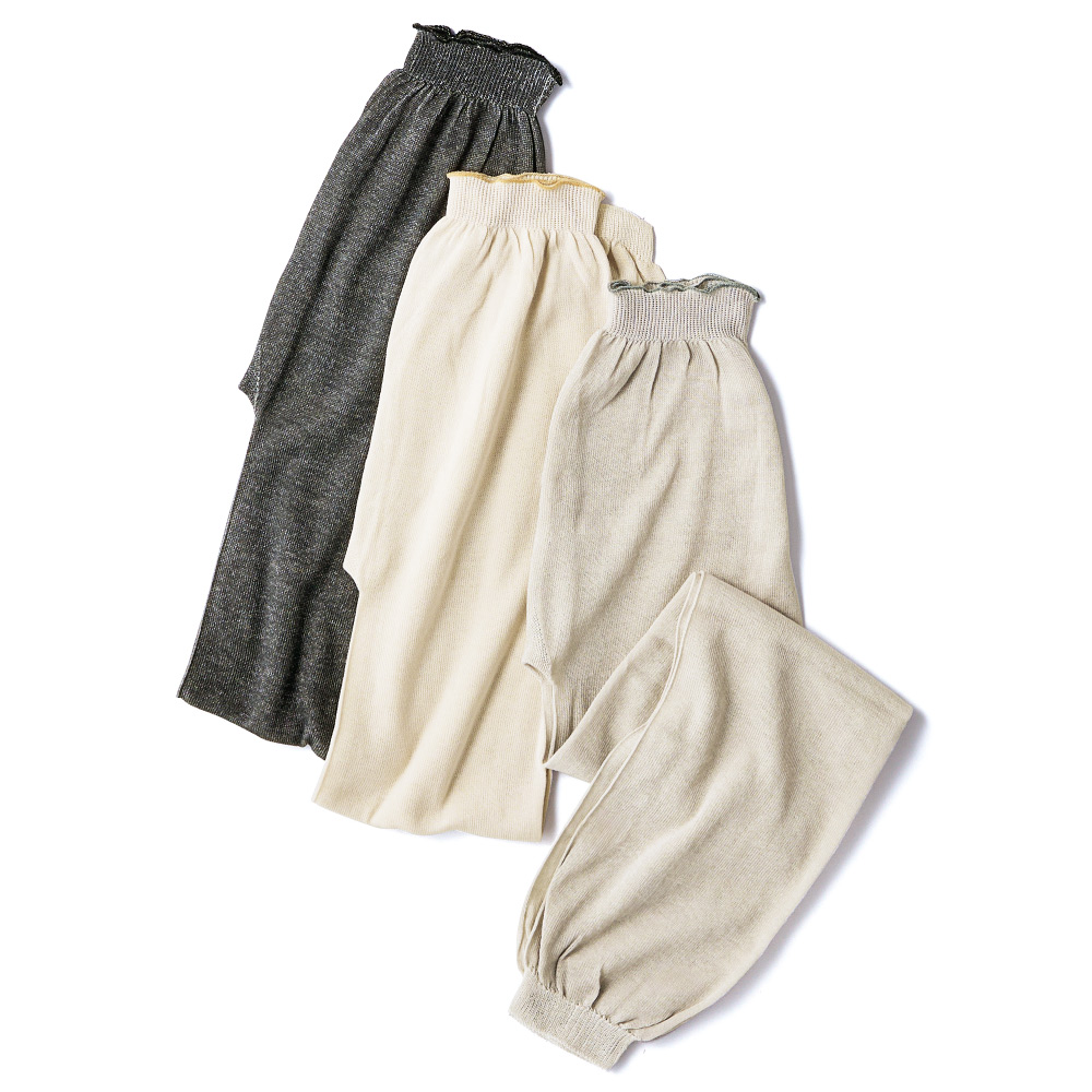 かぜまとうふんわりガーゼシルクシリーズ レギンス 機能性ウェア インナー 雑貨 M81604