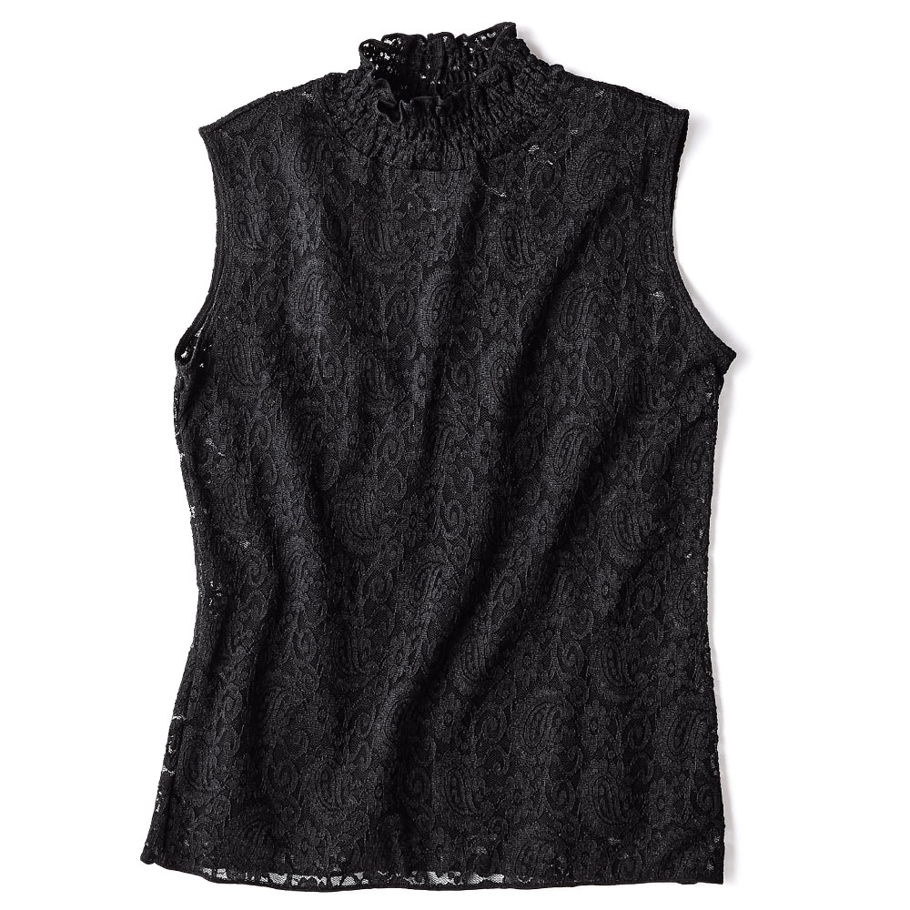 総レースノースリーブ 選べる2色組 機能性ウェア インナー 雑貨 M81703