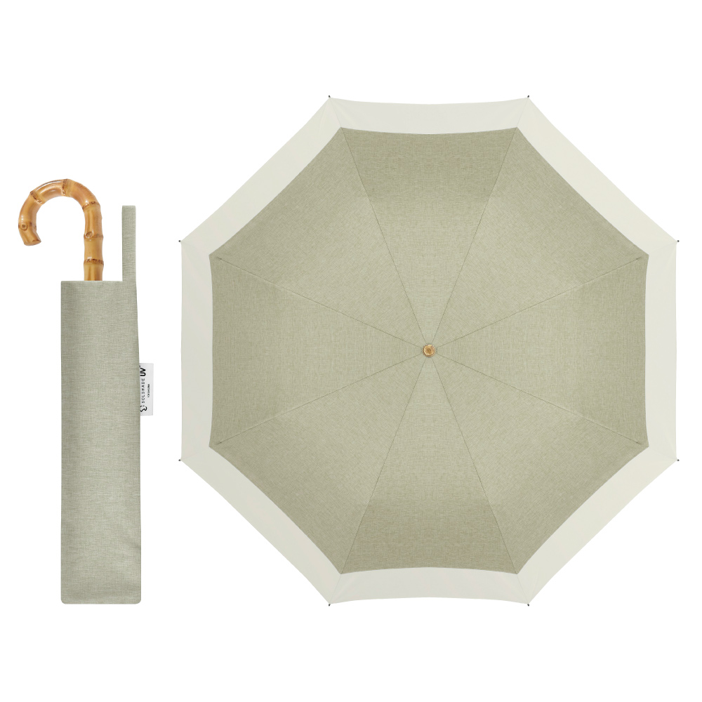 ソルシェード 晴雨兼用 2WAY収納日傘 雨傘 折りたたみ傘 傘 レイングッズ M81802