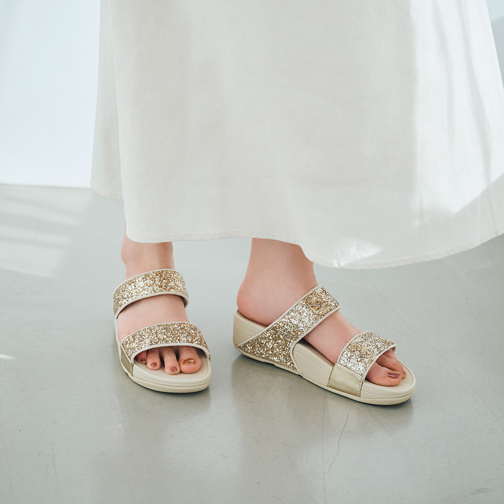 FITFLOP/フィットフロップ グリッターサンダル サンダル パンプス M820N1