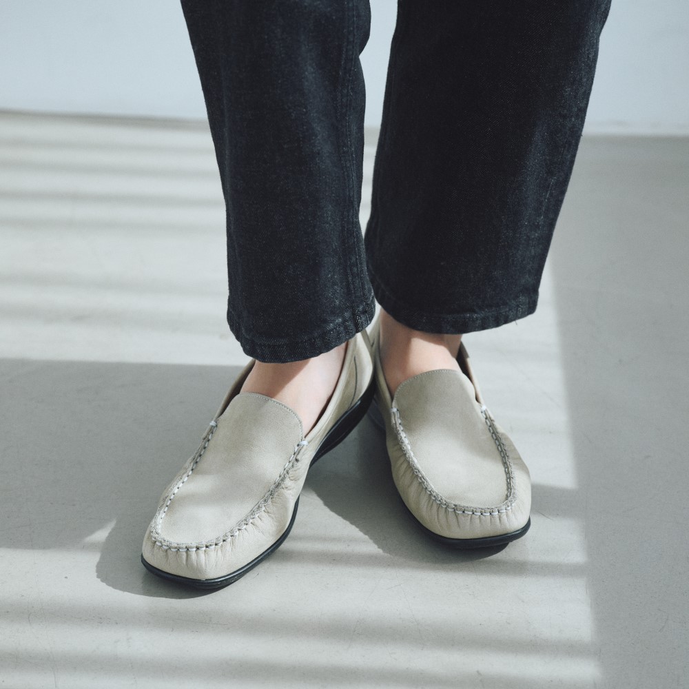 AQUALEATHER（R）/アクアレザー 洗えるモカシンシューズ コンフォートパンプス シューズ スニーカー コンフォートシューズ M82301