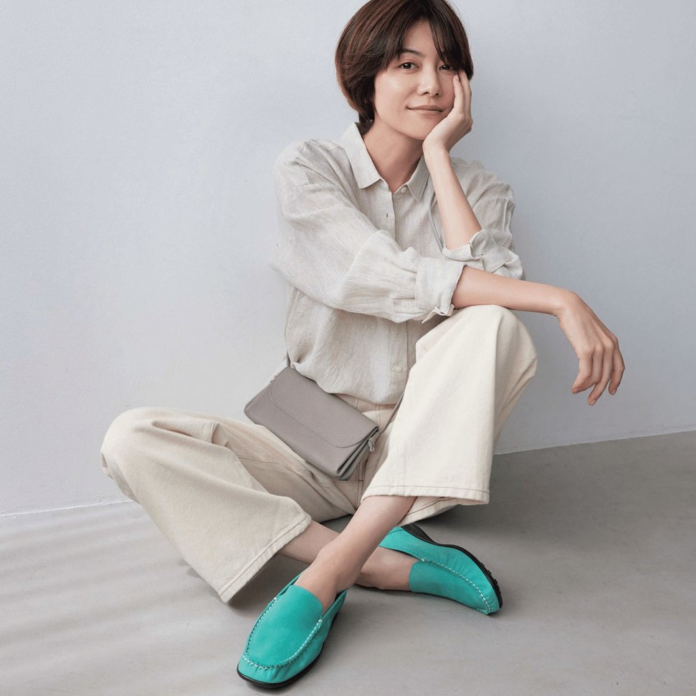 AQUALEATHER（R）/アクアレザー 洗えるモカシンシューズ コンフォートパンプス シューズ スニーカー コンフォートシューズ M82301