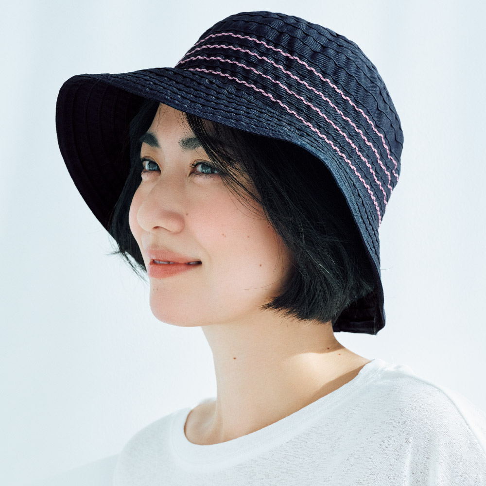 ベル・モード ブライトヤーンリボンクローシュ ニット帽 キャスケット M81801