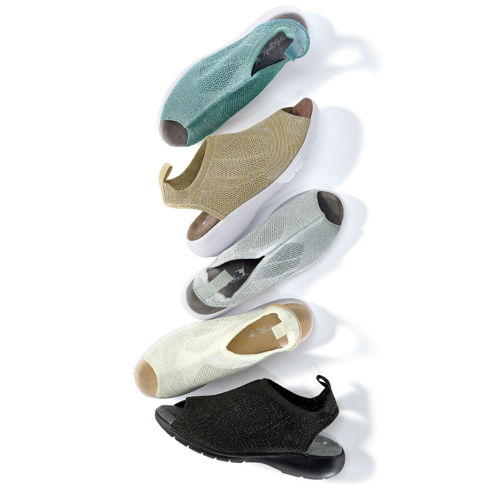 RakkuRakku/ラックラック ニットフィット サンダル コンフォートパンプス シューズ スニーカー コンフォートシューズ M82103