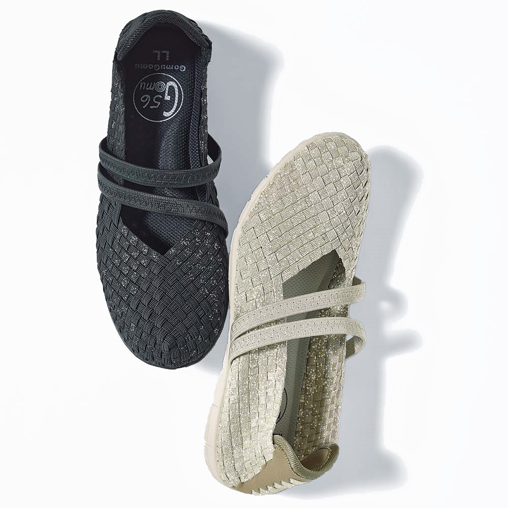 GOMU GOMU/ゴムゴム メリージェーン コンフォートパンプス シューズ スニーカー コンフォートシューズ M50103