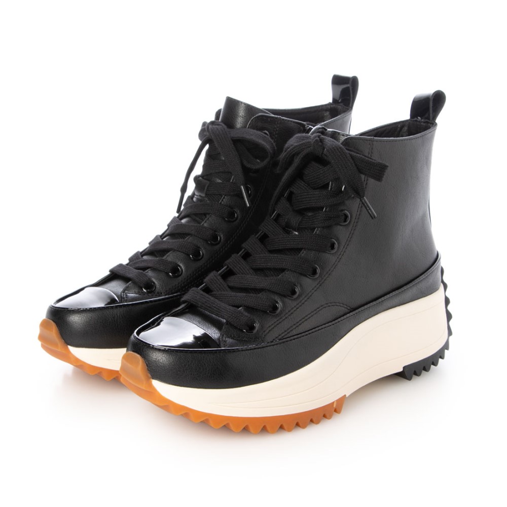 ヌーベルヴォーグ リラックス W厚底 ハイカットスニーカー スニーカー コンフォートシューズ M24203