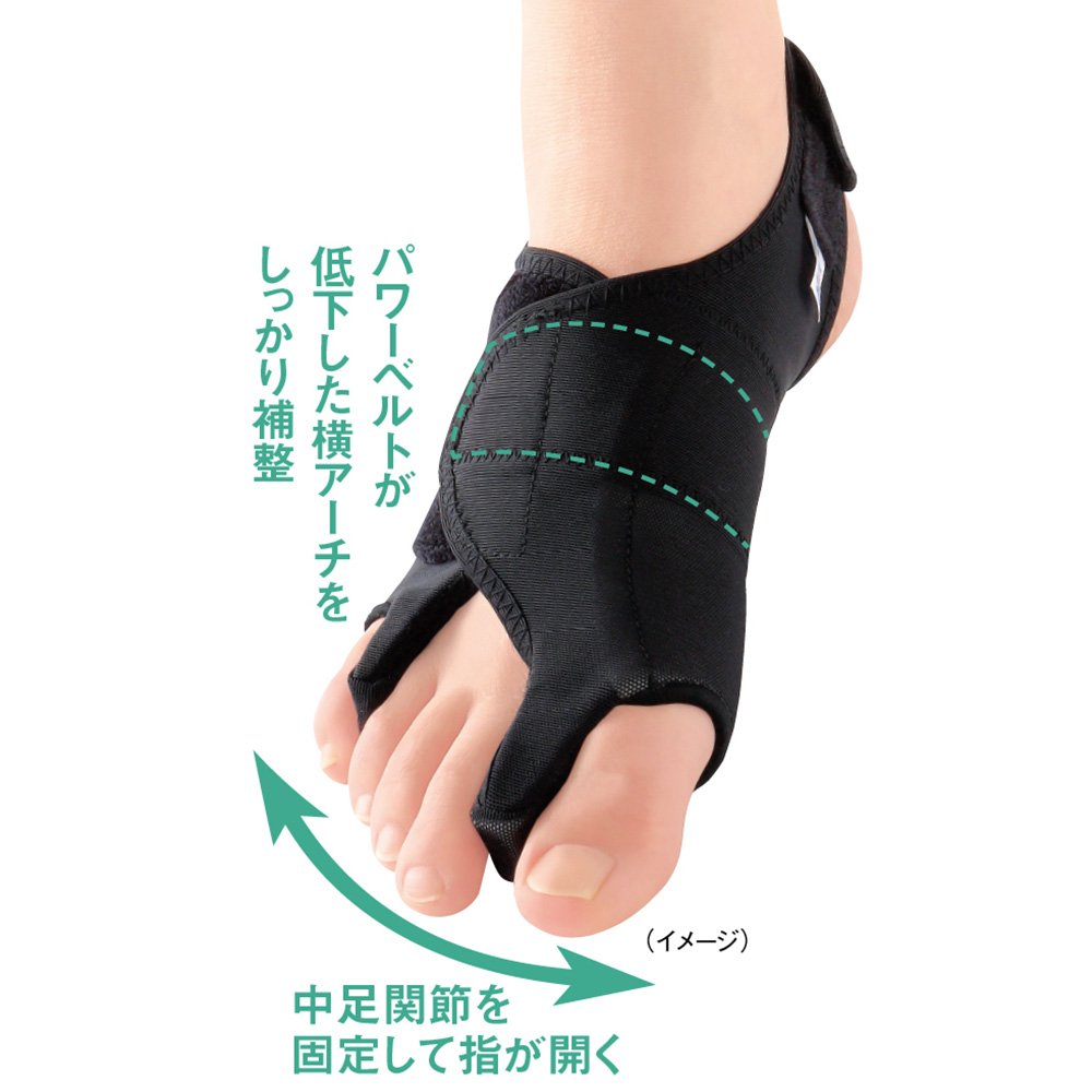 ソルボ 外反母趾内反小趾 パワーアーチサポーター サポーター コルセット マッサージ 健康グッズ 健康器具 M24801