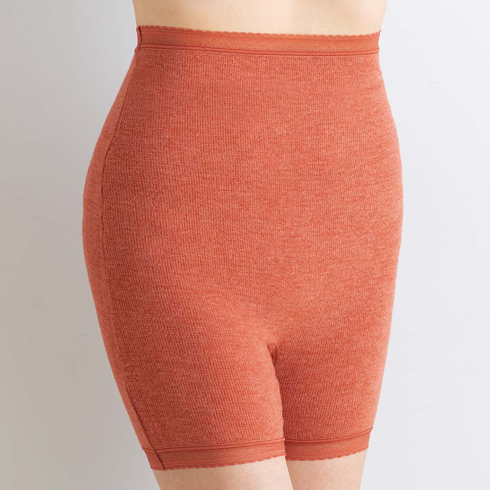 お腹二重オーバーショーツ 2色組 リラックスウェア 機能性ウェア 雑貨 M28903