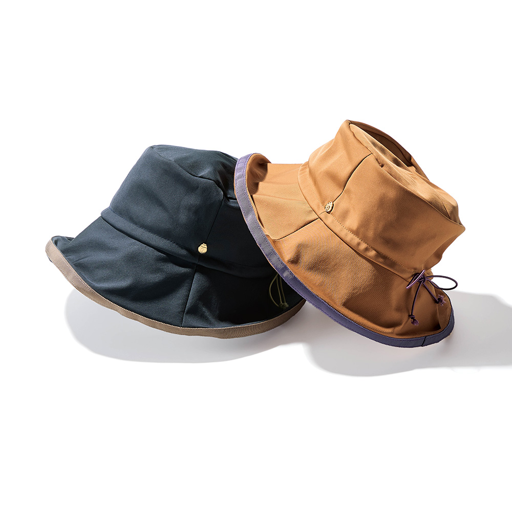 ベル・モード 撥水ぷくっとプリムクローシュ ニット帽 キャスケット M78702