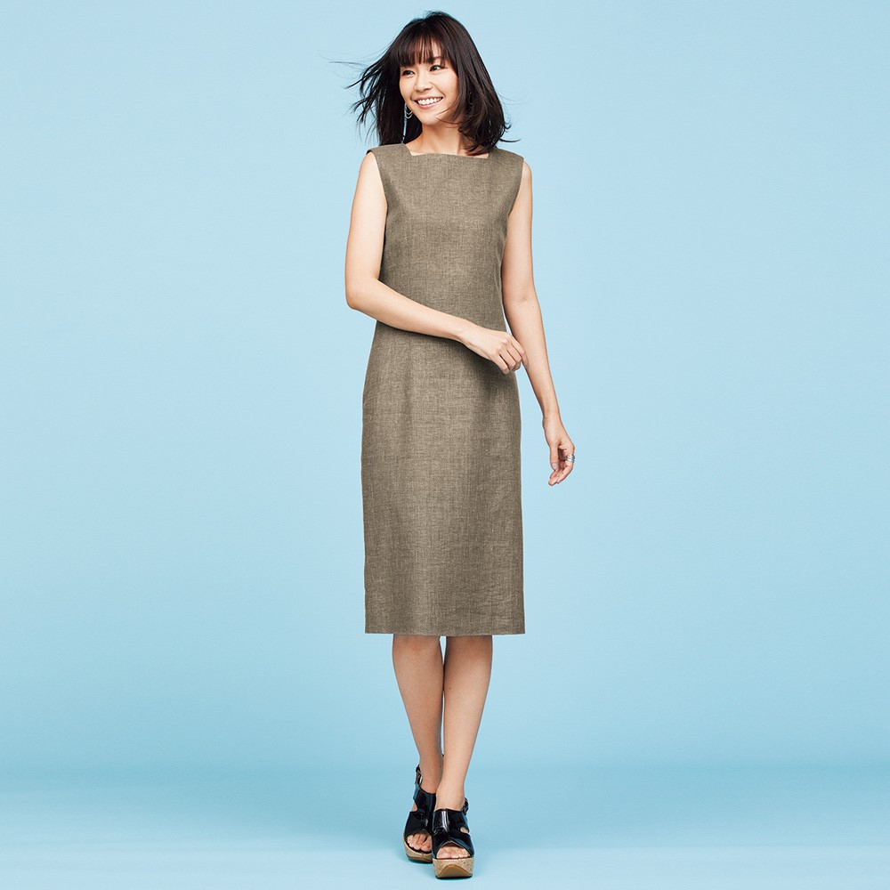 即納 ワンピース セール レディース イタリア素材 リーフ柄 ジャカード ワンピース 夏 Pc0012 待望の再入荷 Vacationgetaways4less Com