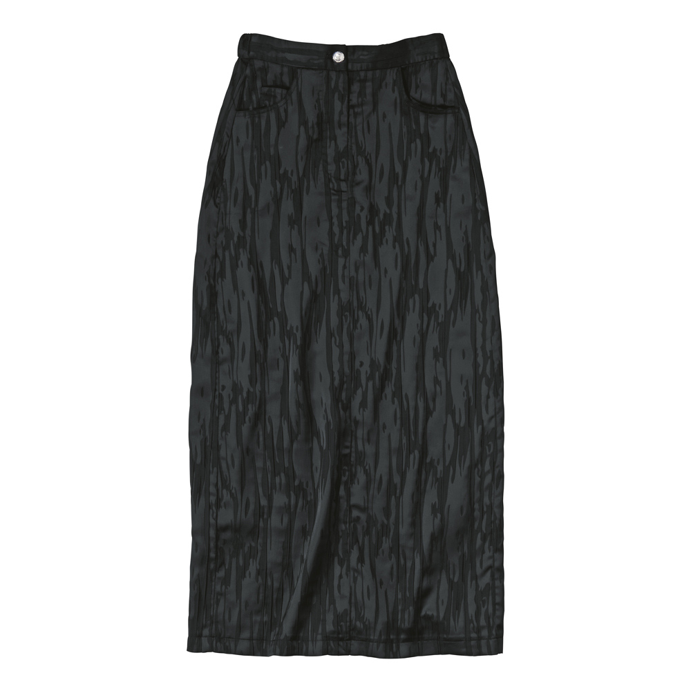 サテンジャカード タイトスカート タイトスカート スカート 174702