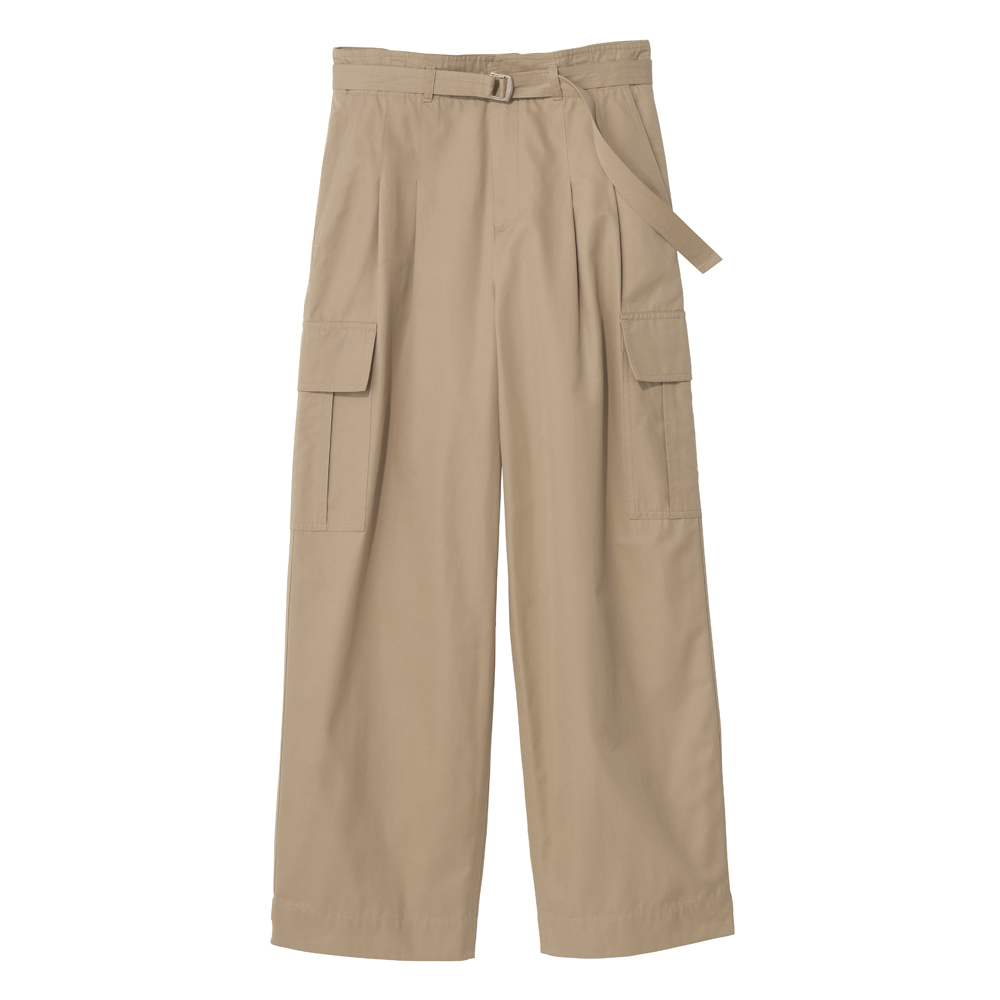 はっ水加工 コットンギャバ カーゴパンツ カーゴパンツ チノパンツ パンツ 176003