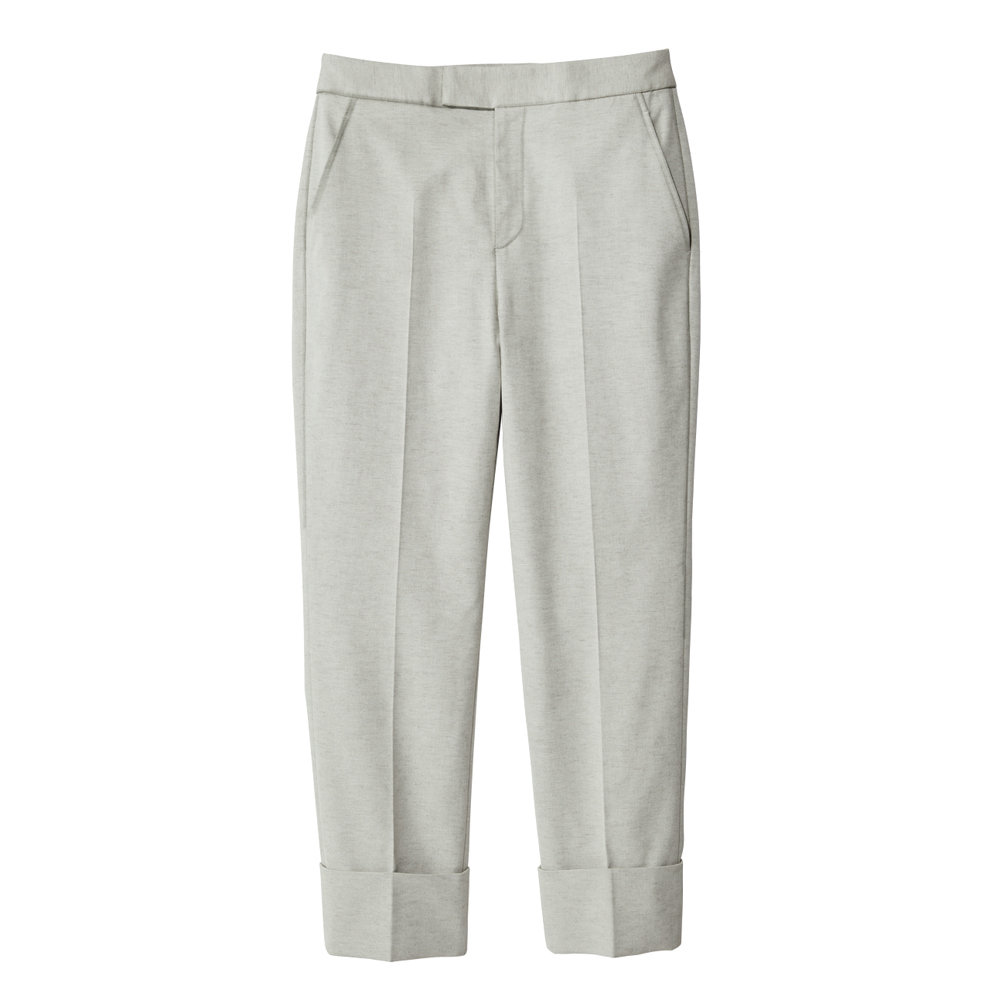 ≪股下丈55cm≫ 防汚加工 裾ダブル クロップドパンツ 機能性ウェア インナー 雑貨 176201