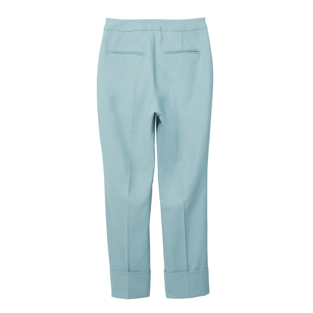 ≪股下丈55cm≫ 防汚加工 裾ダブル クロップドパンツ 機能性ウェア インナー 雑貨 176201