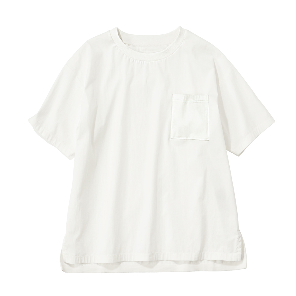 ATSURO TAYAMA/アツロウ タヤマ 接触冷感 ポケットデザイン ストレッチTブラウス 機能性ウェア インナー 雑貨 178301