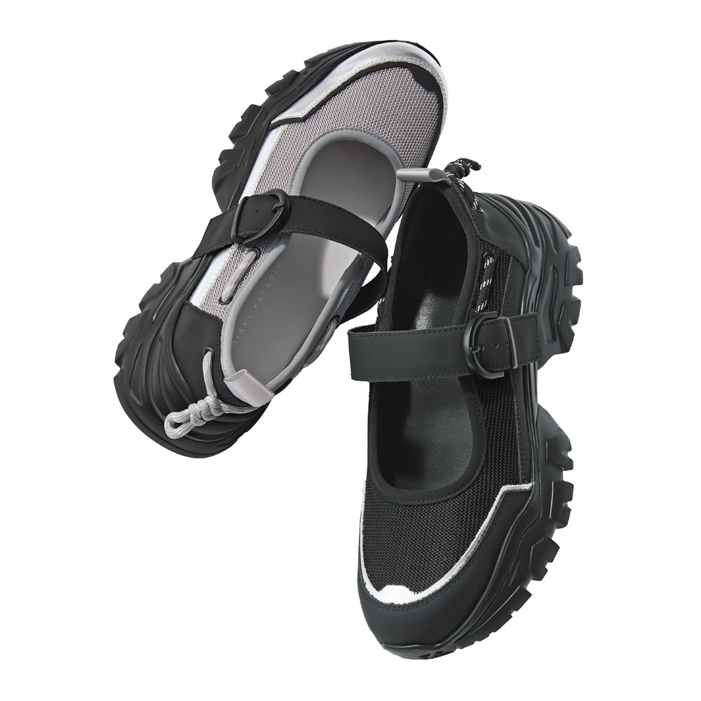 CHIAKI KATAGIRI/チアキカタギリ 素材コンビ シューズ スニーカー ヒールスニーカー コンフォートシューズ 178506