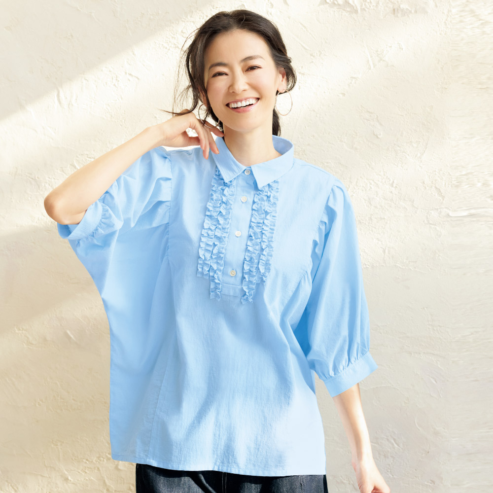 レディース 22年・極美品✨エブール シルクコードオーガンジーバンド 