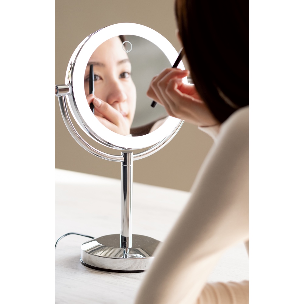 真実の鏡 Luxe 両面型 - メイク道具・化粧小物