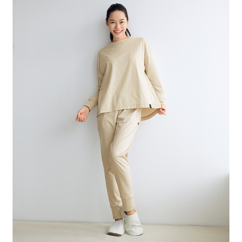 ベネクス　リカバリーデイズ ロングスリーブワンピース レディース　ベージュ新品 ベネクス｜公式オンラインストア