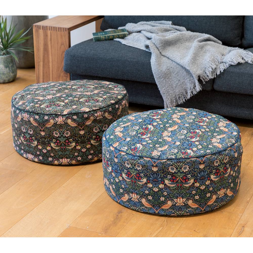 いちご泥棒柄 ビーズクッション 通販 ディノス いちご泥棒柄 ビーズクッション 通販 ディノス