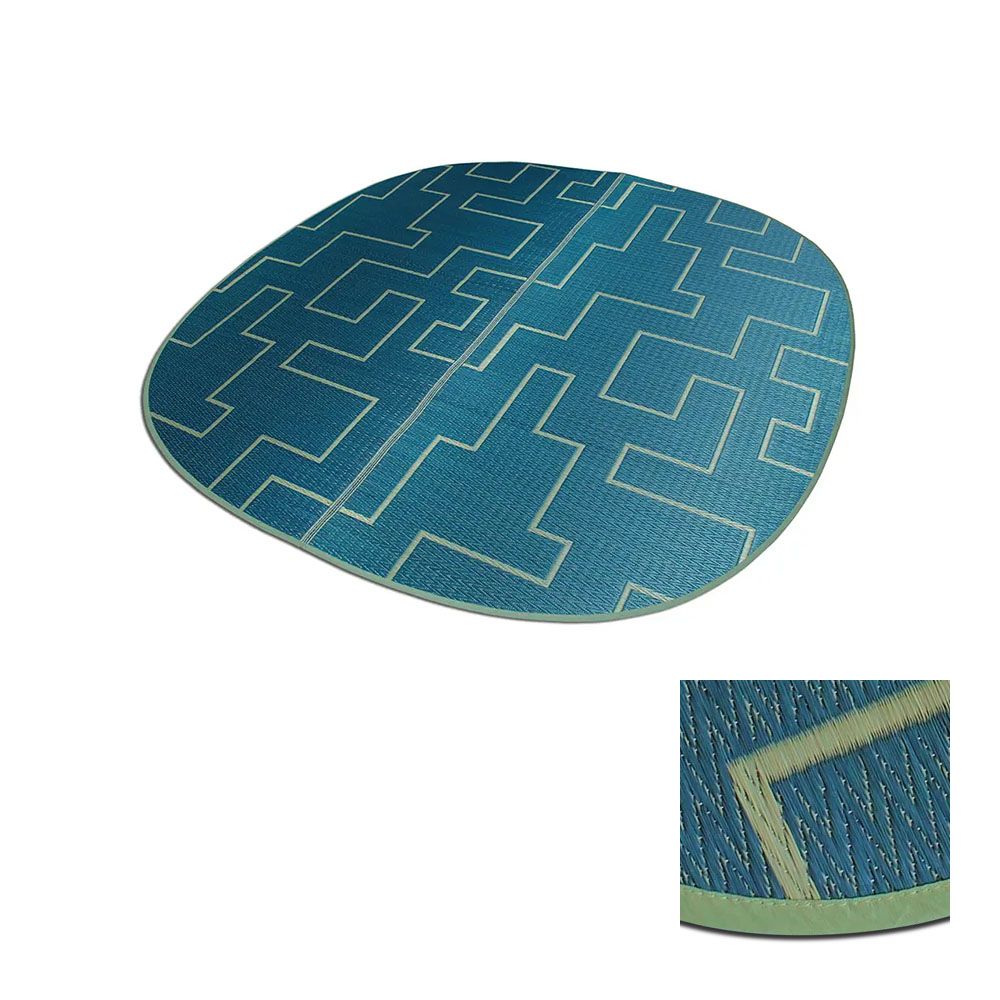 OTO(オト)国産い草ラグ 【L 約190×190cm】 カーペット ラグ マット 550405