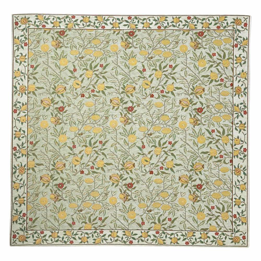 ≪約140×200cm≫ ベルギー製モリスデザインスタジオ ゴブラン織ラグ〈フルーツ〉 ラグ 絨毯 カーペット マット 552851