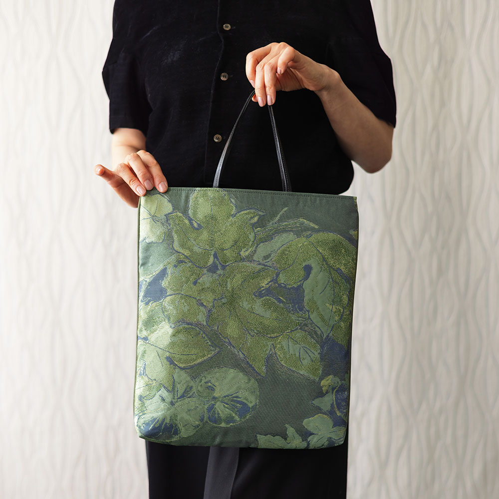 Sumiko Hondaジャカード織A4バッグ バッグ 553201