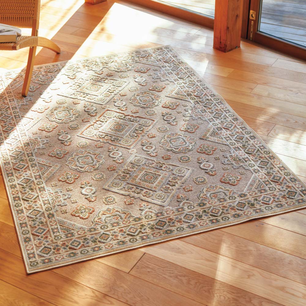 ≪約200×290cm≫ ベルギー製ラグ ブリーズ キリム ラグ 絨毯 カーペット マット 550205