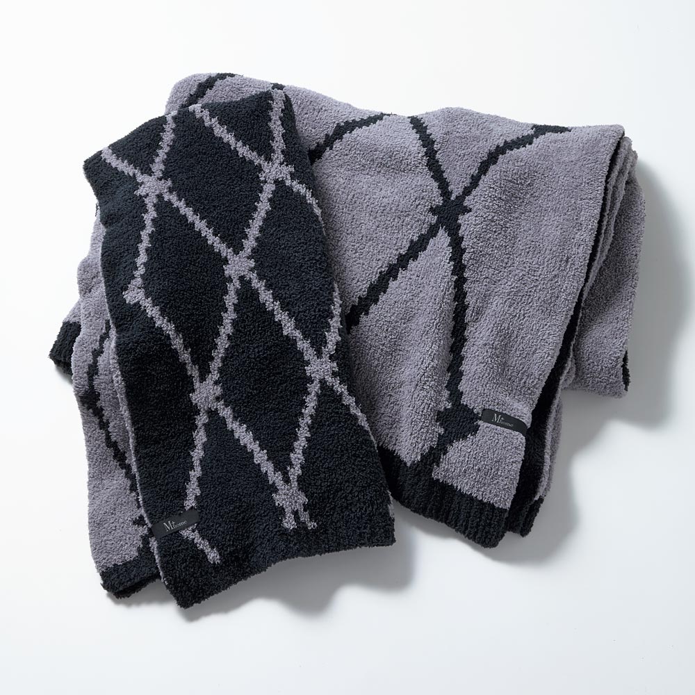 ≪約70×130cm≫ 内田彩仍×M+home(エムプラスホーム)ブランケット〈クーラ〉 掛け毛布 ブランケット 毛布 600302