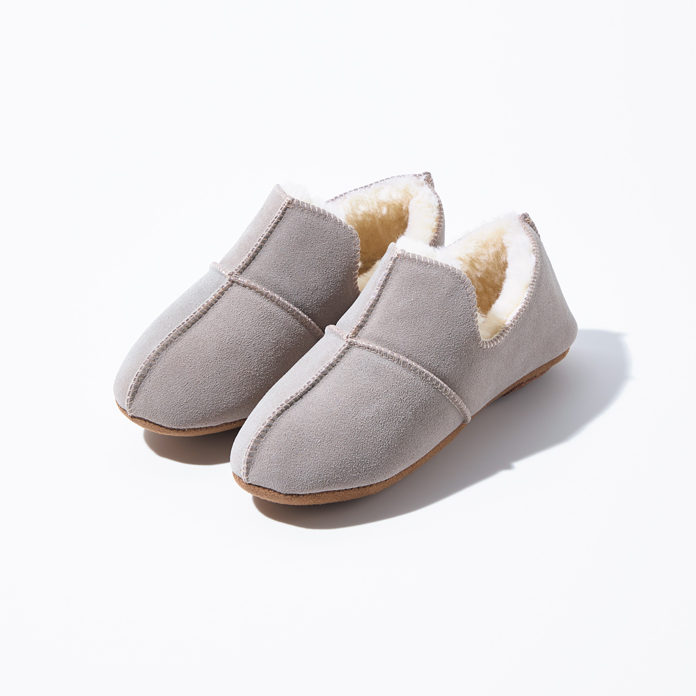 M+home(エムプラスホーム)ムートンスリッパ〈アデレード〉 スリッパ ルームシューズ タオル 600354