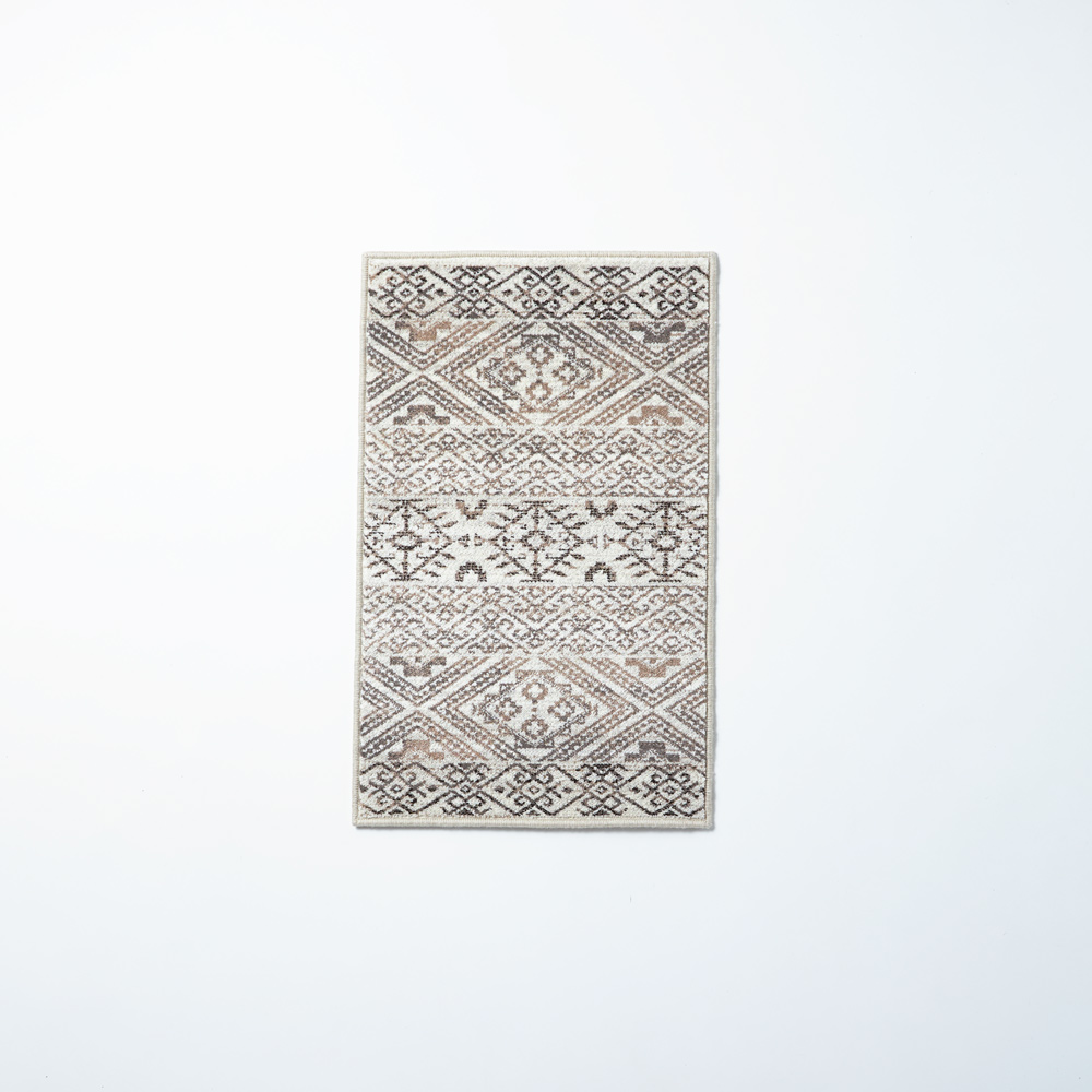 ≪約50×80cm≫ 無染色ウールマット エルデネ 玄関マット カーペット ラグ マット 600807