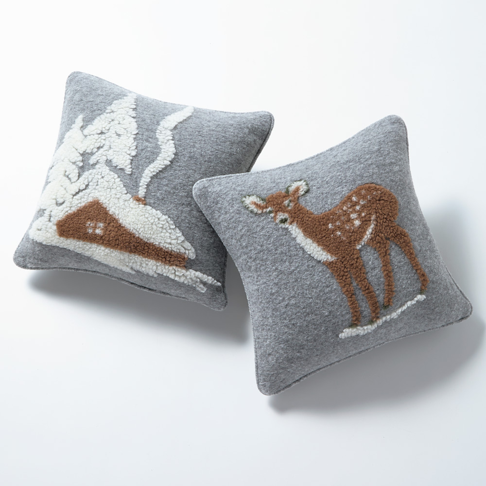 ビエラ クッションカバー〈フォレスタ〉 約45×45cm カバー類 601103