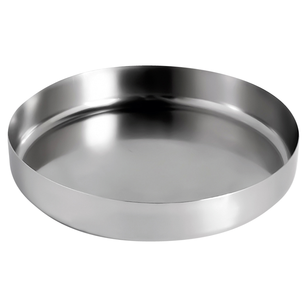 ≪約直径24cm≫ ステンレストレー お盆 トレイ 食器 カトラリー グラス 601405