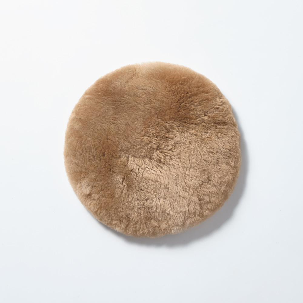 アルパカコレクション シートマット 径約30cm 椅子 カバー類 601505