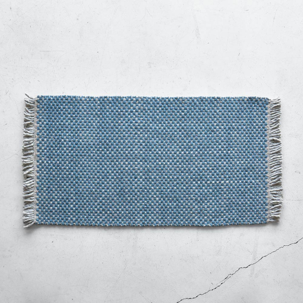 ≪約50×80cm≫ 平織ウールマット〈バルバ〉 玄関マット カーペット ラグ マット 602307