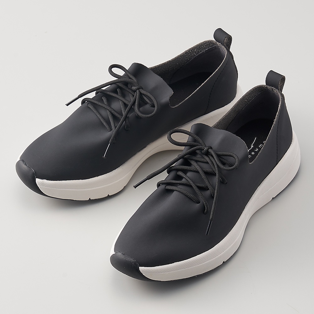 newmo/ニューモ スニーカー風スリッポン 雨の日も安心の防水素材 レインブーツ レインシューズ 傘 レイングッズ 602904