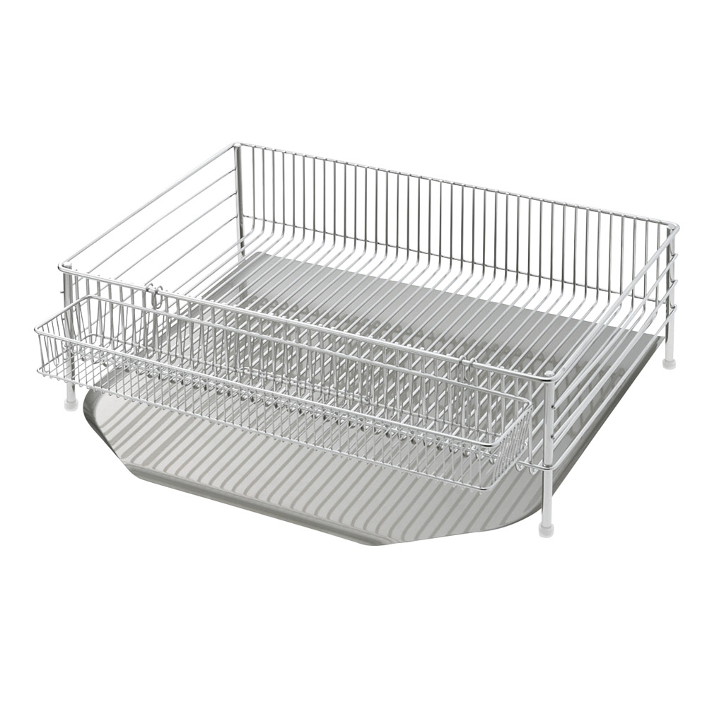 la base/ラバーゼ ステンレス水切りかごセット 縦置き大サイズ 水切りかご ラック シンク周り用品 603603