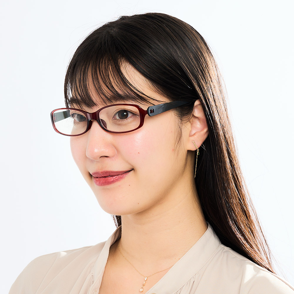 フィルストン UV&ブルーライトカット リーディンググラス(男女兼用) スクエア型 無地 ファッション雑貨 603804