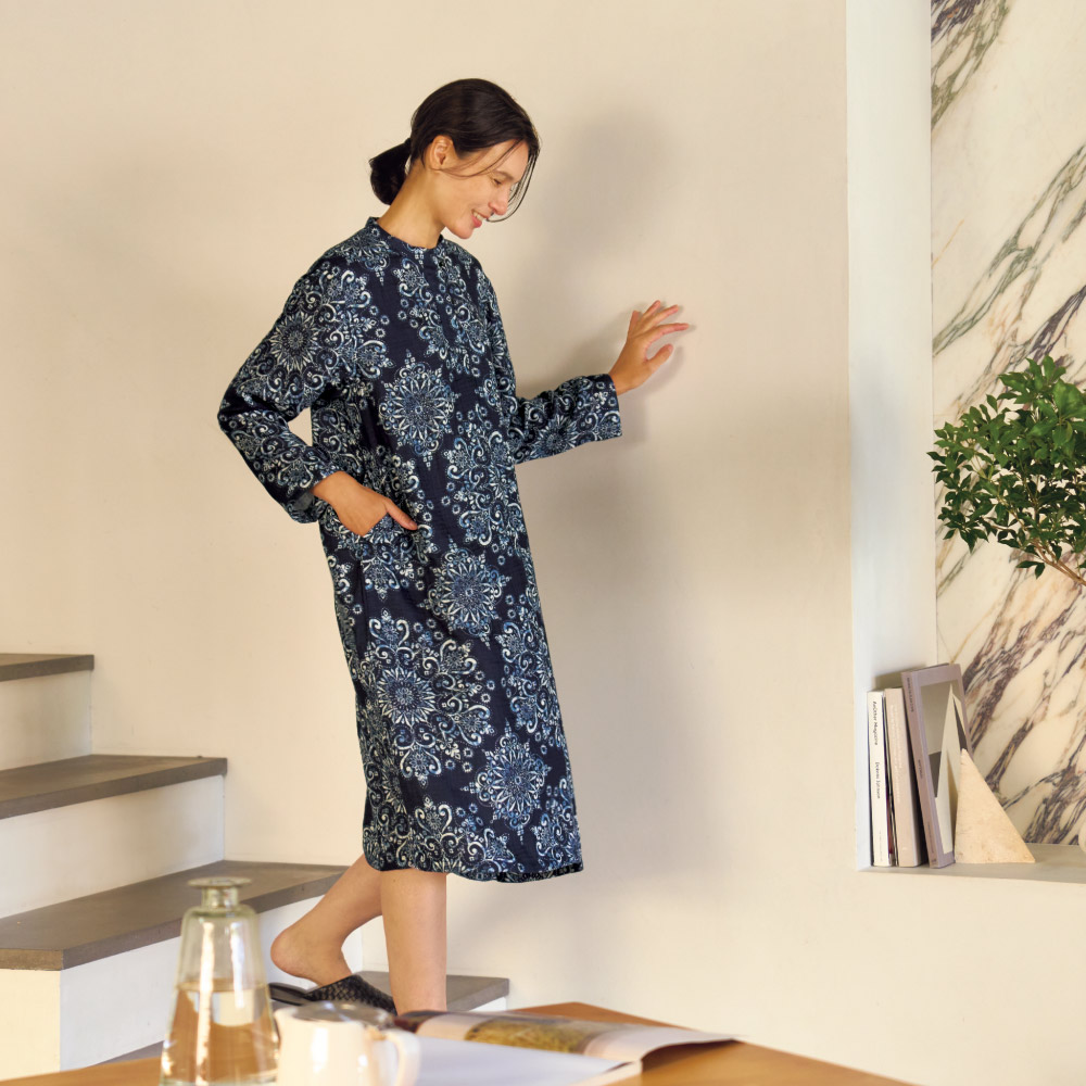 UCHINO（ウチノ）マシュマロガーゼ シャルトルワンピース 通販