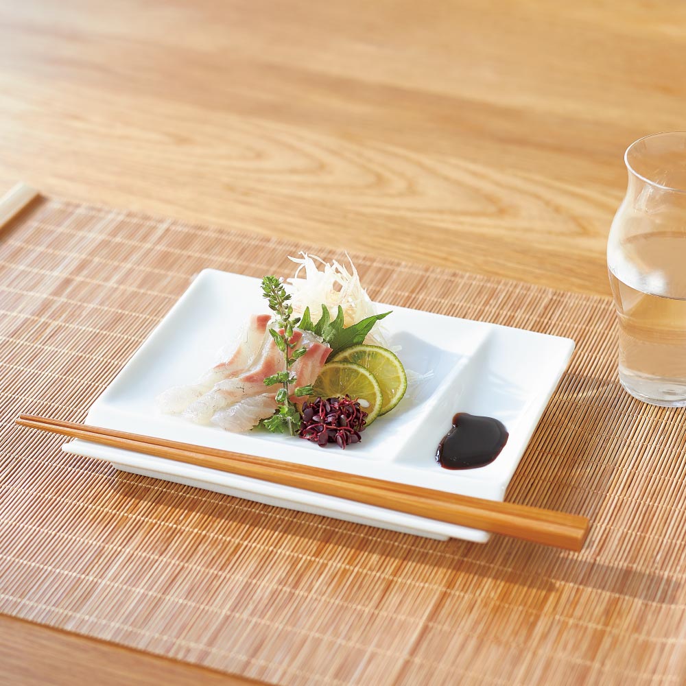 miyama./isola イゾラ パレットプレート お箸が置けるパレット皿【幅17cm(2枚組)】 平皿 長皿 ワンプレート 食器 カトラリー グラス 601403