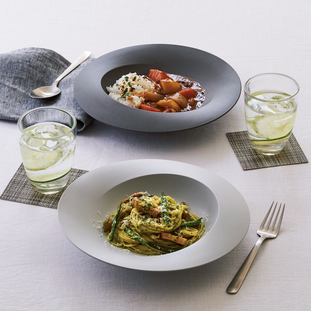 ARAS スクープ 直径25.7cm 割れない深皿 同色2枚組 ディノス