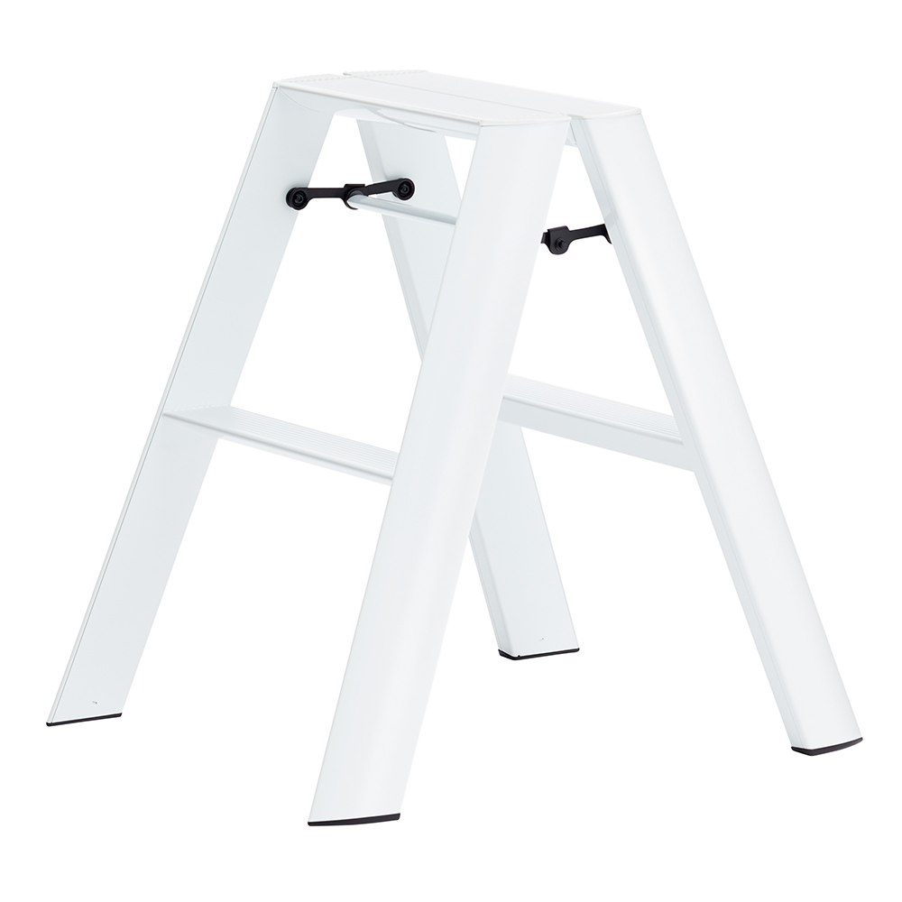 lucano/ルカーノ ステップスツール 2段・高さ56cm モノクロ ステップツール 生活雑貨 便利グッズ 602714