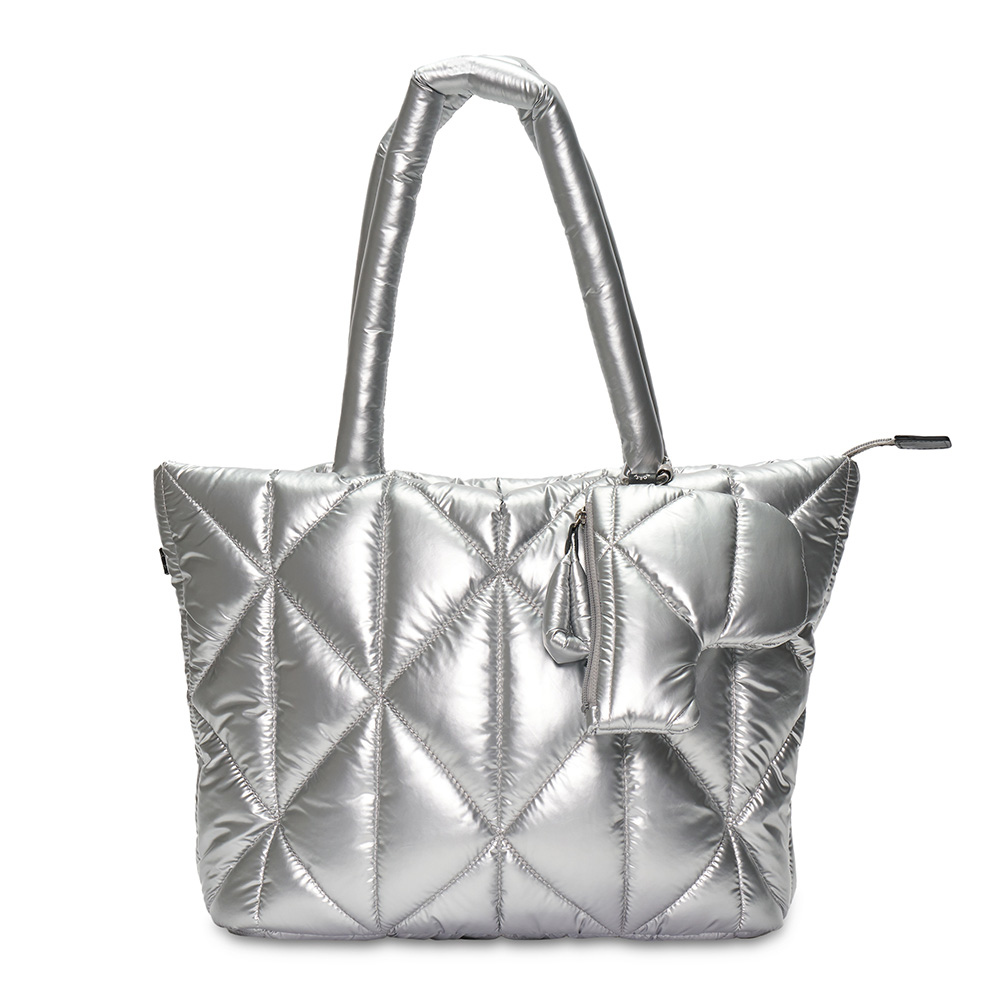 PELLE BORSA/ペレボルサ〈シャイニーパフィ〉 トートL トートバッグ バッグ 603101