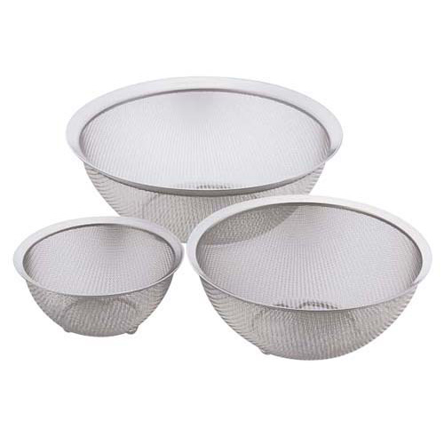 ラバーゼ お得な丸ざる3点セット 日本製 セット ステンレス 使いやすい 洗いやすい キッチンツール 603324