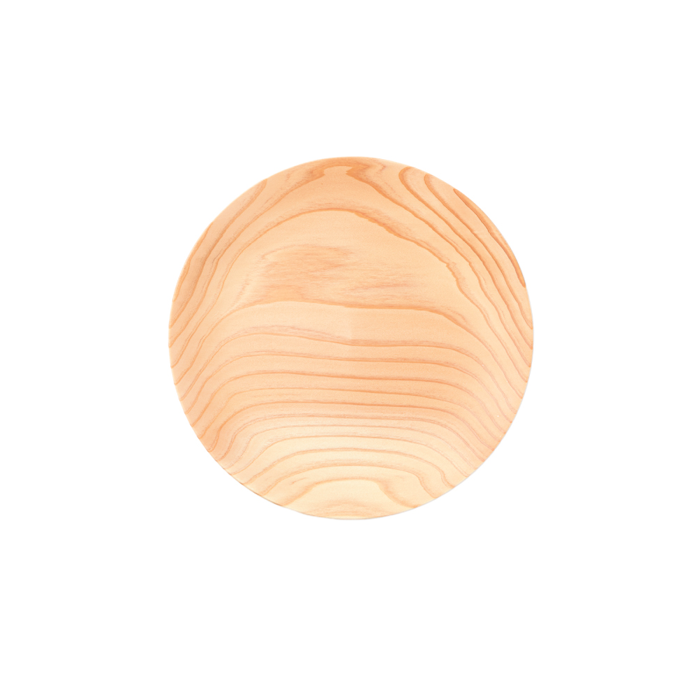 油じみがしにくい 秋田杉の大皿 直径19cm 平皿 長皿 ワンプレート 食器 カトラリー グラス 603339